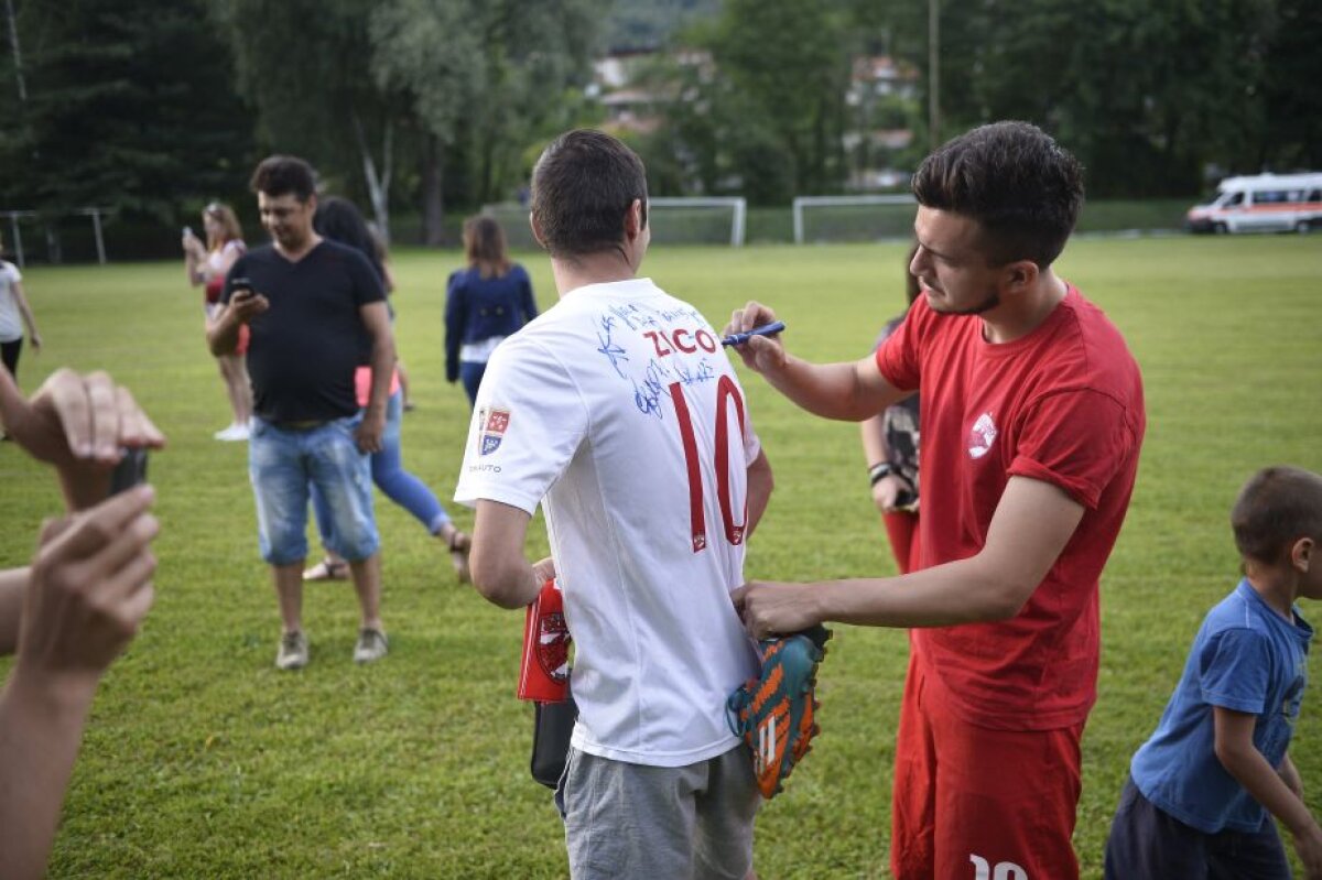 GALERIE FOTO Bucuria vero » Dinamoviştii şi-au găsit suporteri fideli în Italia