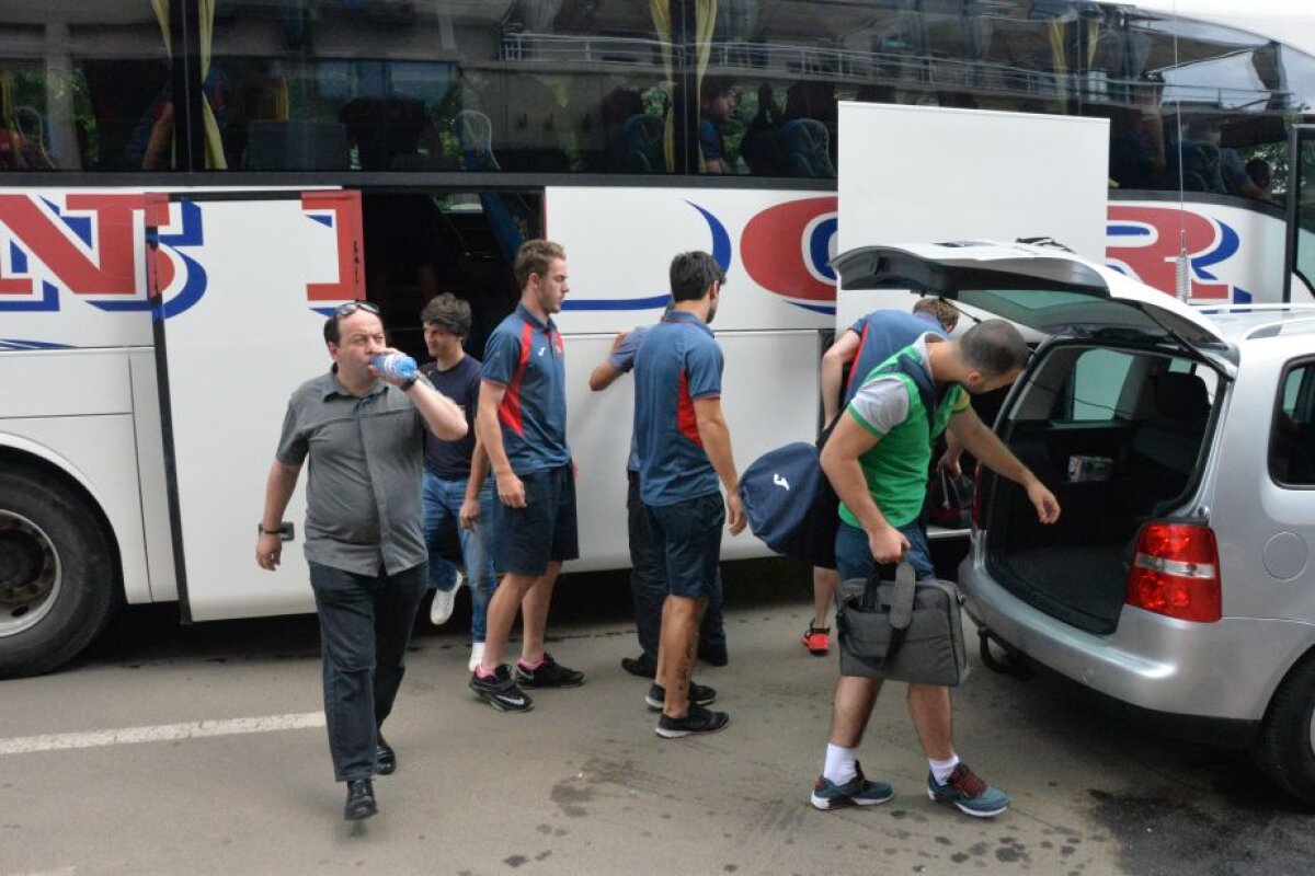 GALERIE FOTO Georgienii de la Spartak Tskhinvali au ajuns la Botoșani: "Șansele sînt de 50-50" 