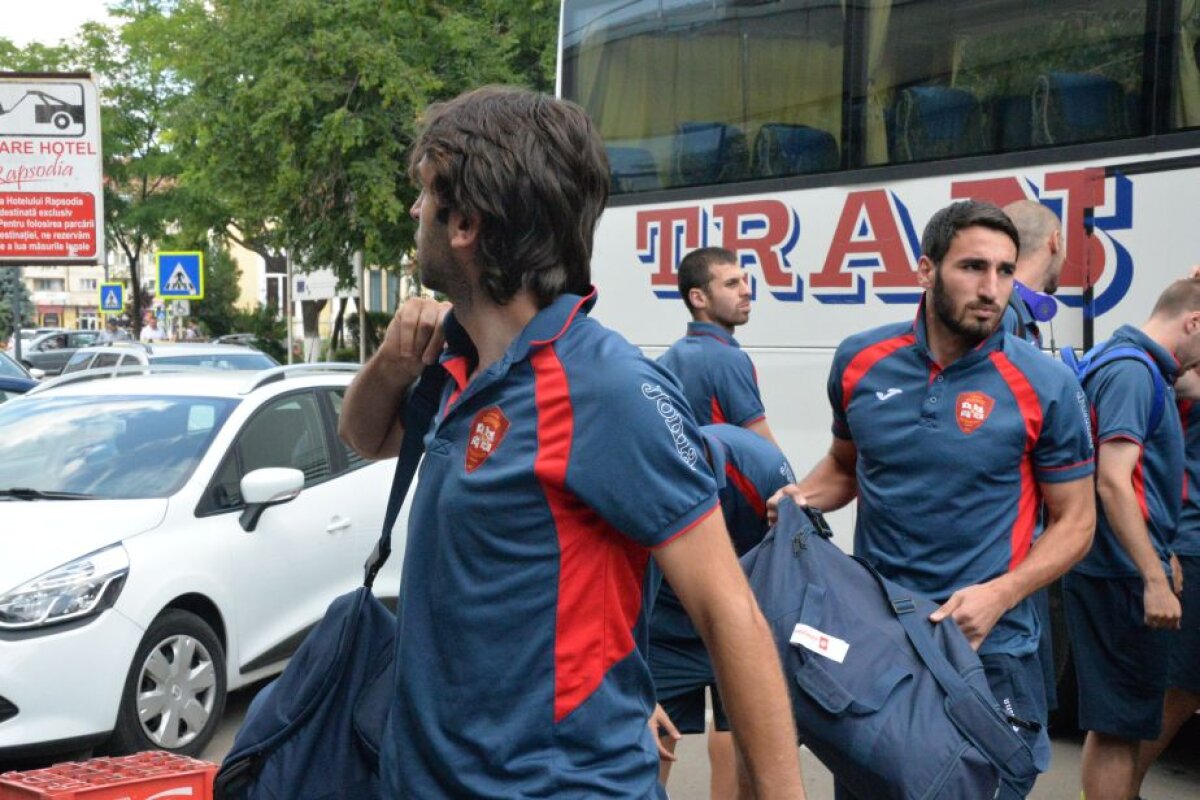 GALERIE FOTO Georgienii de la Spartak Tskhinvali au ajuns la Botoșani: "Șansele sînt de 50-50" 