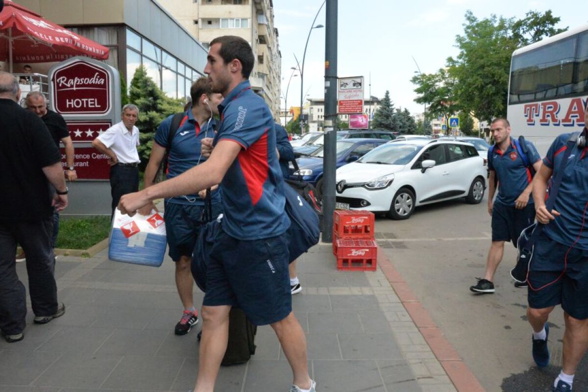 GALERIE FOTO Georgienii de la Spartak Tskhinvali au ajuns la Botoșani: "Șansele sînt de 50-50" 