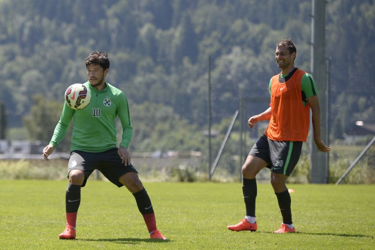 VIDEO și FOTO Show la antrenamentul Stelei: driblingul care l-a pus în fund pe Tamaș