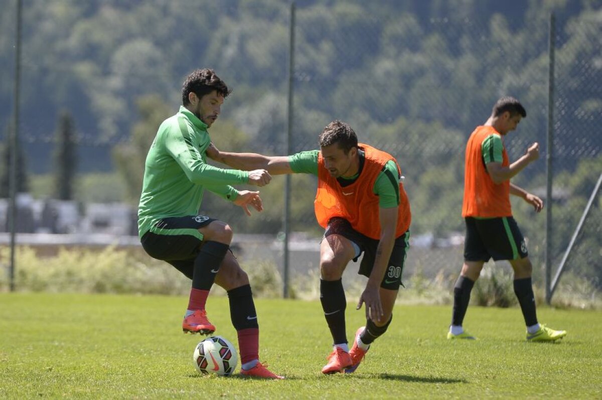 VIDEO și FOTO Show la antrenamentul Stelei: driblingul care l-a pus în fund pe Tamaș