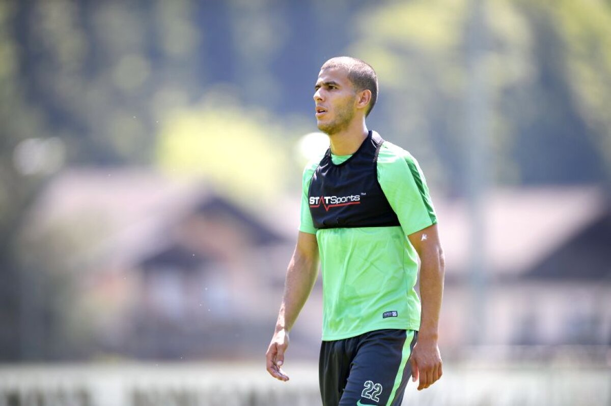 FOTO EXCLUSIV din Austria » Tahar la primul antrenament sub comanda lui Mirel Rădoi » A preluat numărul unui jucător îndepărtat în această vară de Steaua