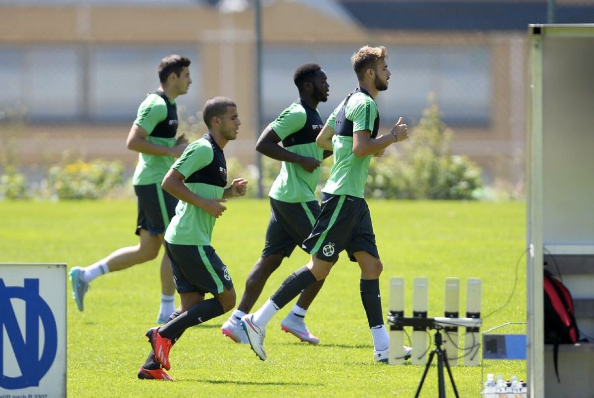 FOTO EXCLUSIV din Austria » Tahar la primul antrenament sub comanda lui Mirel Rădoi » A preluat numărul unui jucător îndepărtat în această vară de Steaua