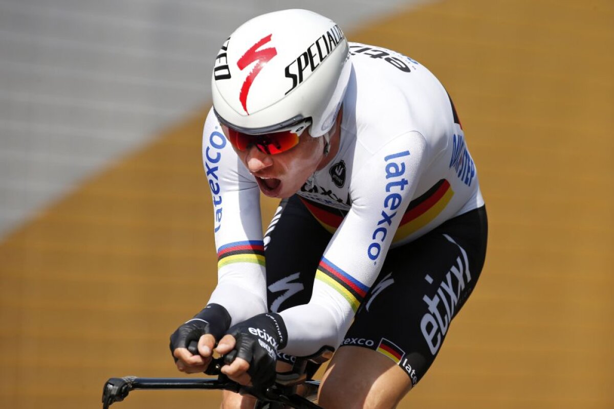 GALERIE FOTO 15 minute pentru faimă » Rohan Dennis a cîștigat prima etapă din Turul Franței. Nibali, timpul de referință între "Cei patru fantastici"