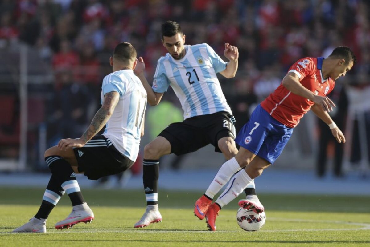 FOTO Chile a cîștigat Copa America în fața Argentinei, scor 4-1 » Higuain și Banega au ratat penalty-urile "pumelor"