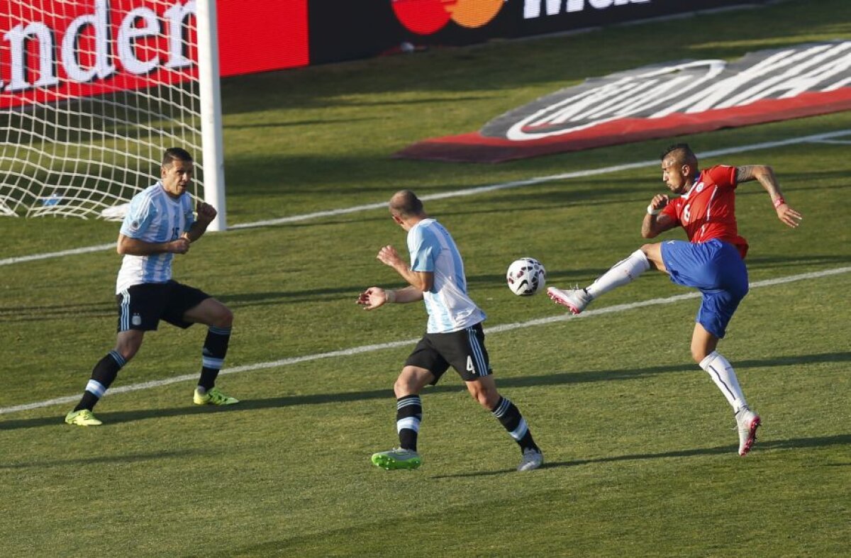 FOTO Chile a cîștigat Copa America în fața Argentinei, scor 4-1 » Higuain și Banega au ratat penalty-urile "pumelor"