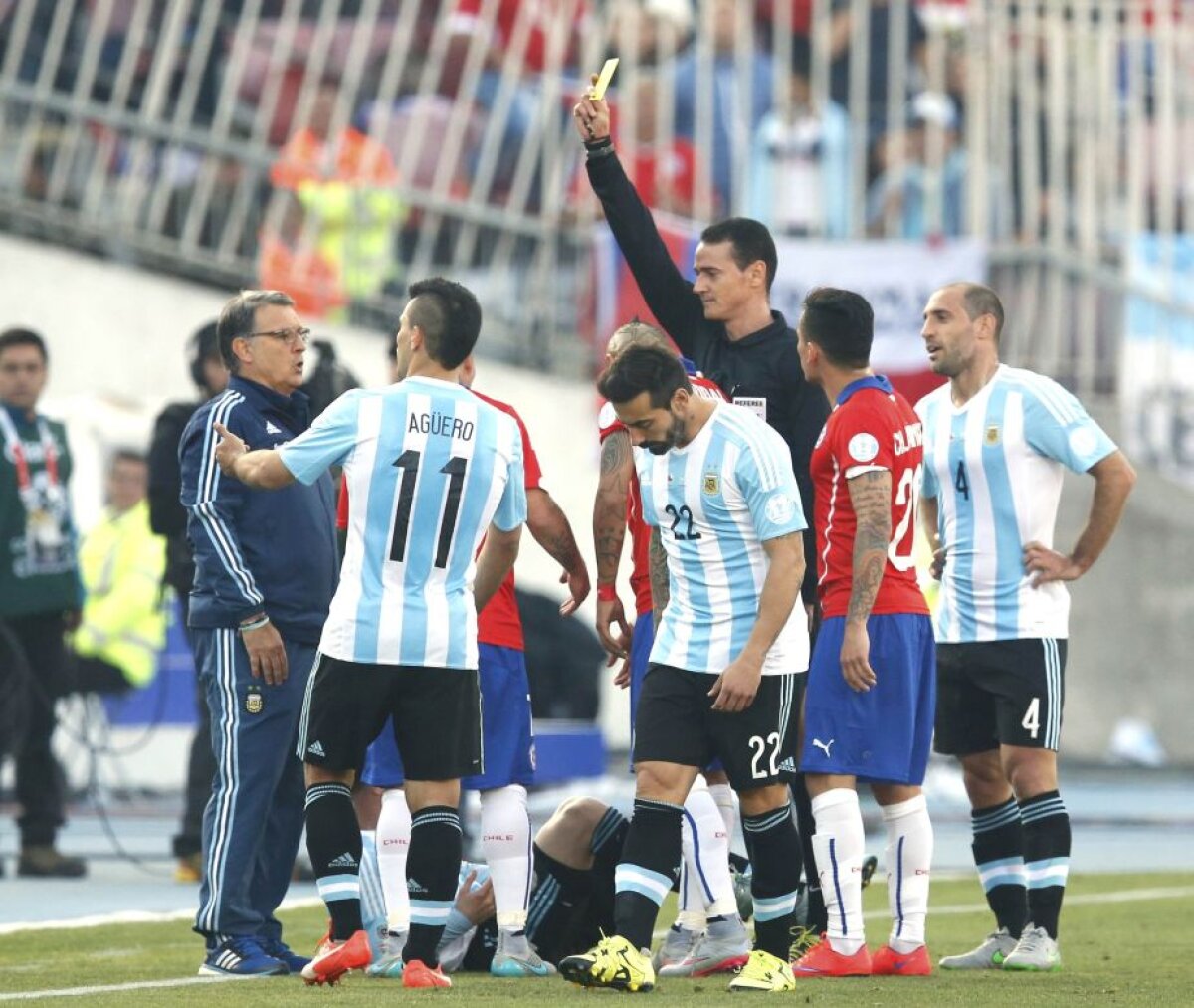 FOTO Chile a cîștigat Copa America în fața Argentinei, scor 4-1 » Higuain și Banega au ratat penalty-urile "pumelor"
