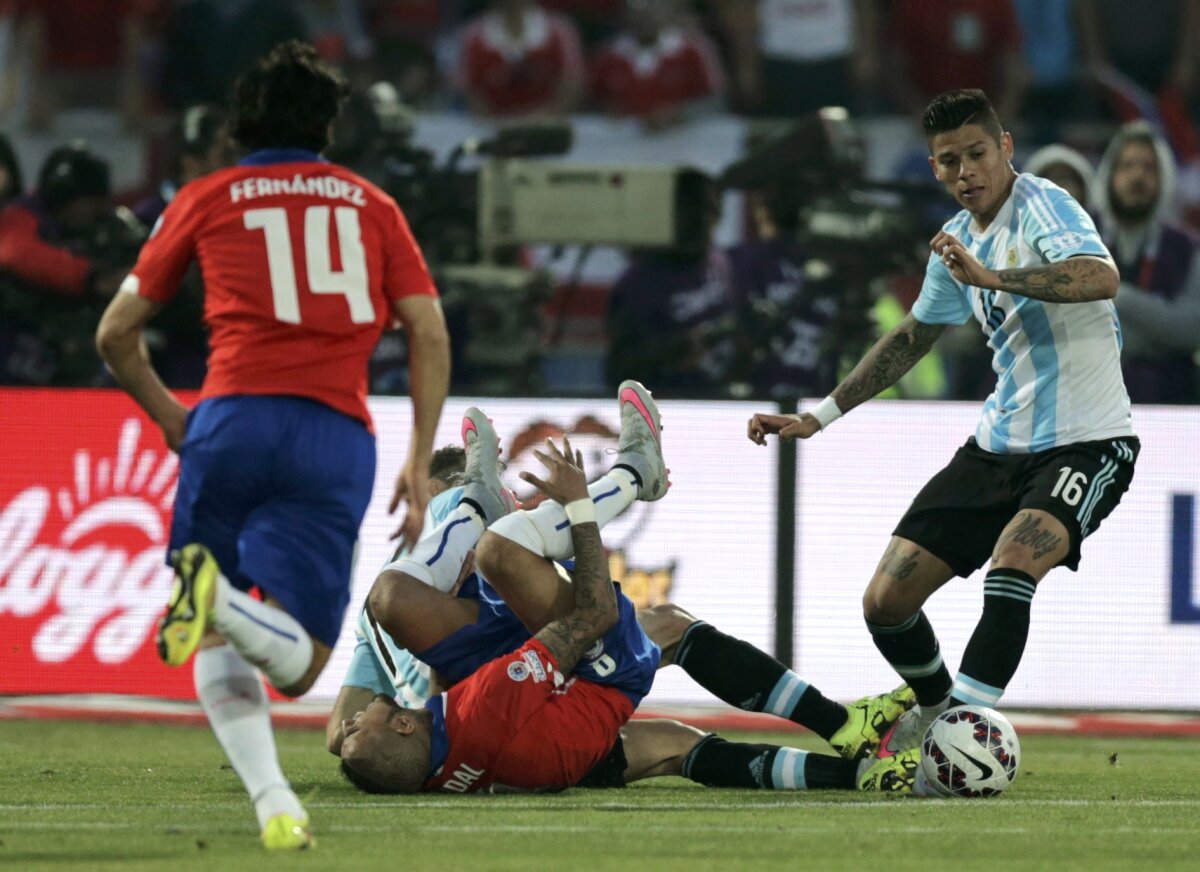 FOTO Chile a cîștigat Copa America în fața Argentinei, scor 4-1 » Higuain și Banega au ratat penalty-urile "pumelor"