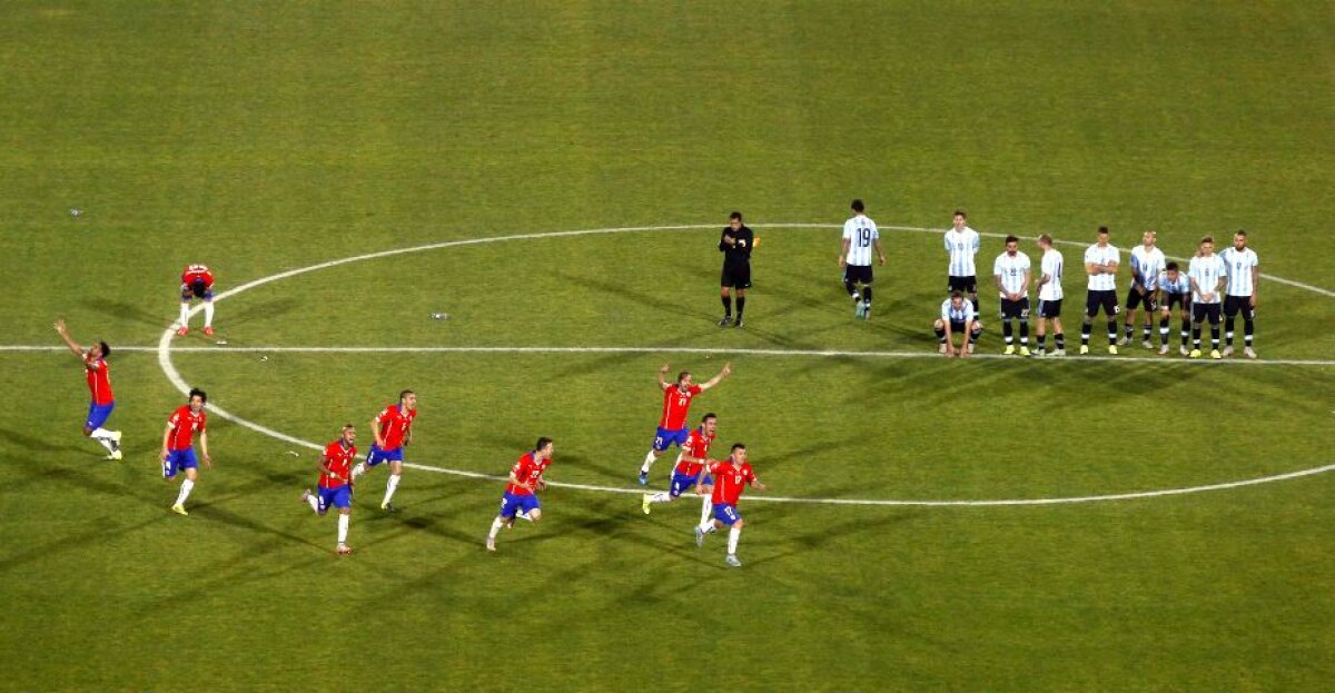 GALERIE FOTO Tristețe argentiniană » "Pumele" abia și-au putut stăpîni lacrimile după finala Copa America