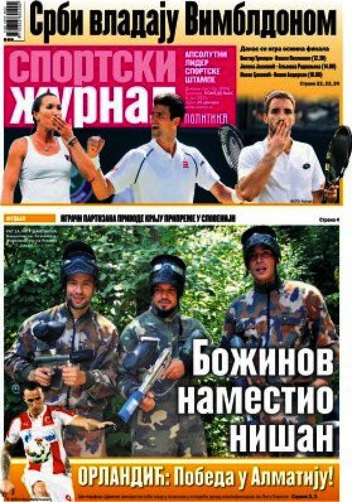 Ce scriu azi ziarele de sport din lume (6 iulie 2015)