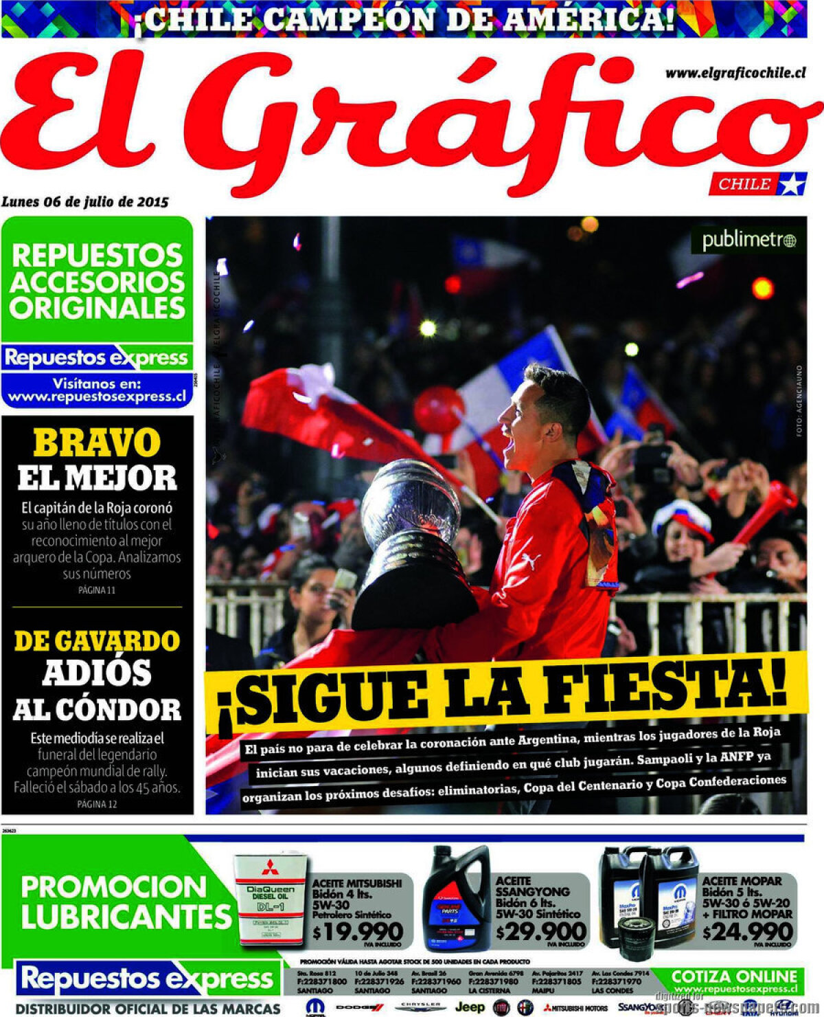 Ce scriu azi ziarele de sport din lume (6 iulie 2015)