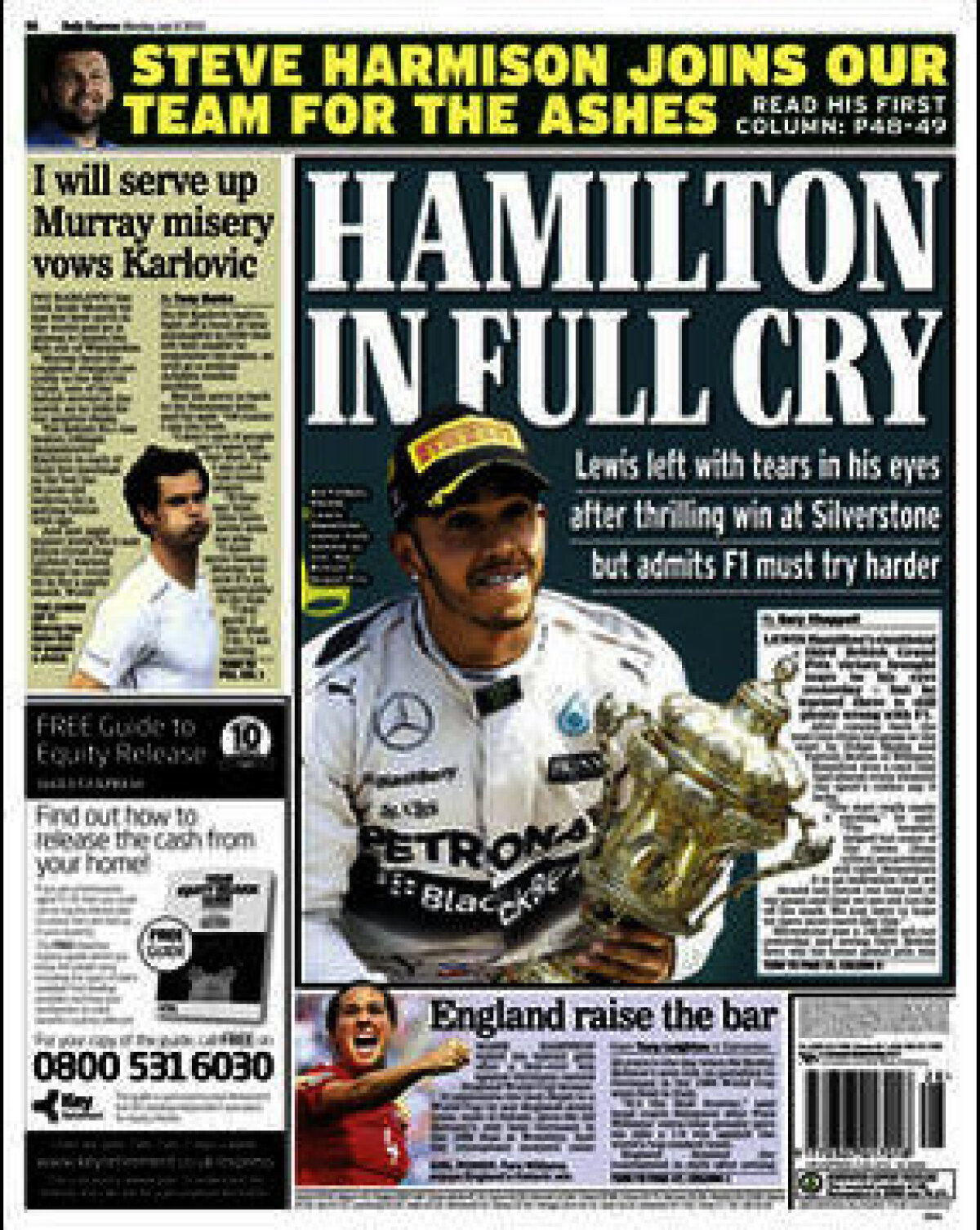 Ce scriu azi ziarele de sport din lume (6 iulie 2015)