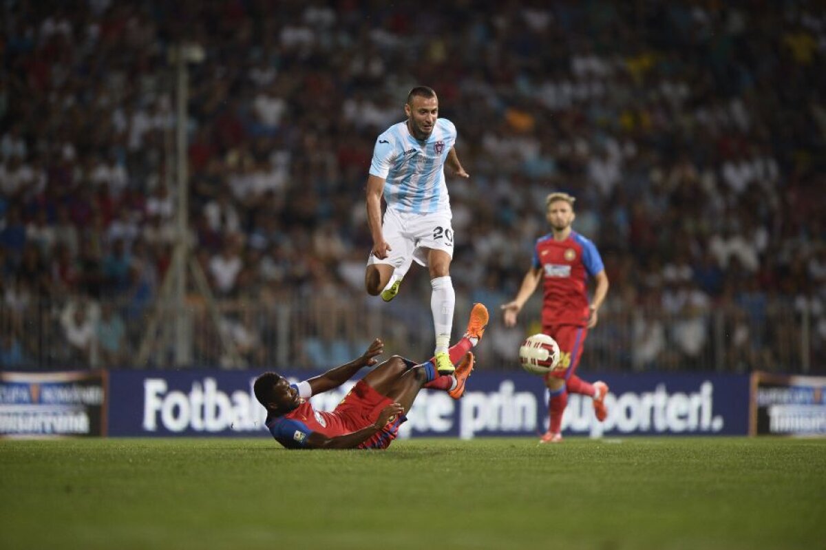 GALERIE FOTO A venit, a cîştigat şi pleacă. Petrescu a cîştigat Supercupa României cu ASA în faţa Stelei, scor 1-0