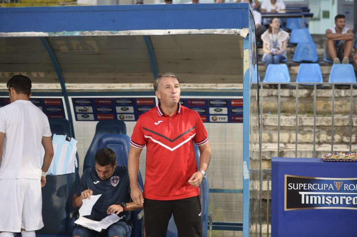 GALERIE FOTO A venit, a cîştigat şi pleacă. Petrescu a cîştigat Supercupa României cu ASA în faţa Stelei, scor 1-0