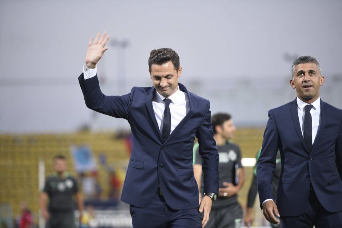 GALERIE FOTO A venit, a cîştigat şi pleacă. Petrescu a cîştigat Supercupa României cu ASA în faţa Stelei, scor 1-0