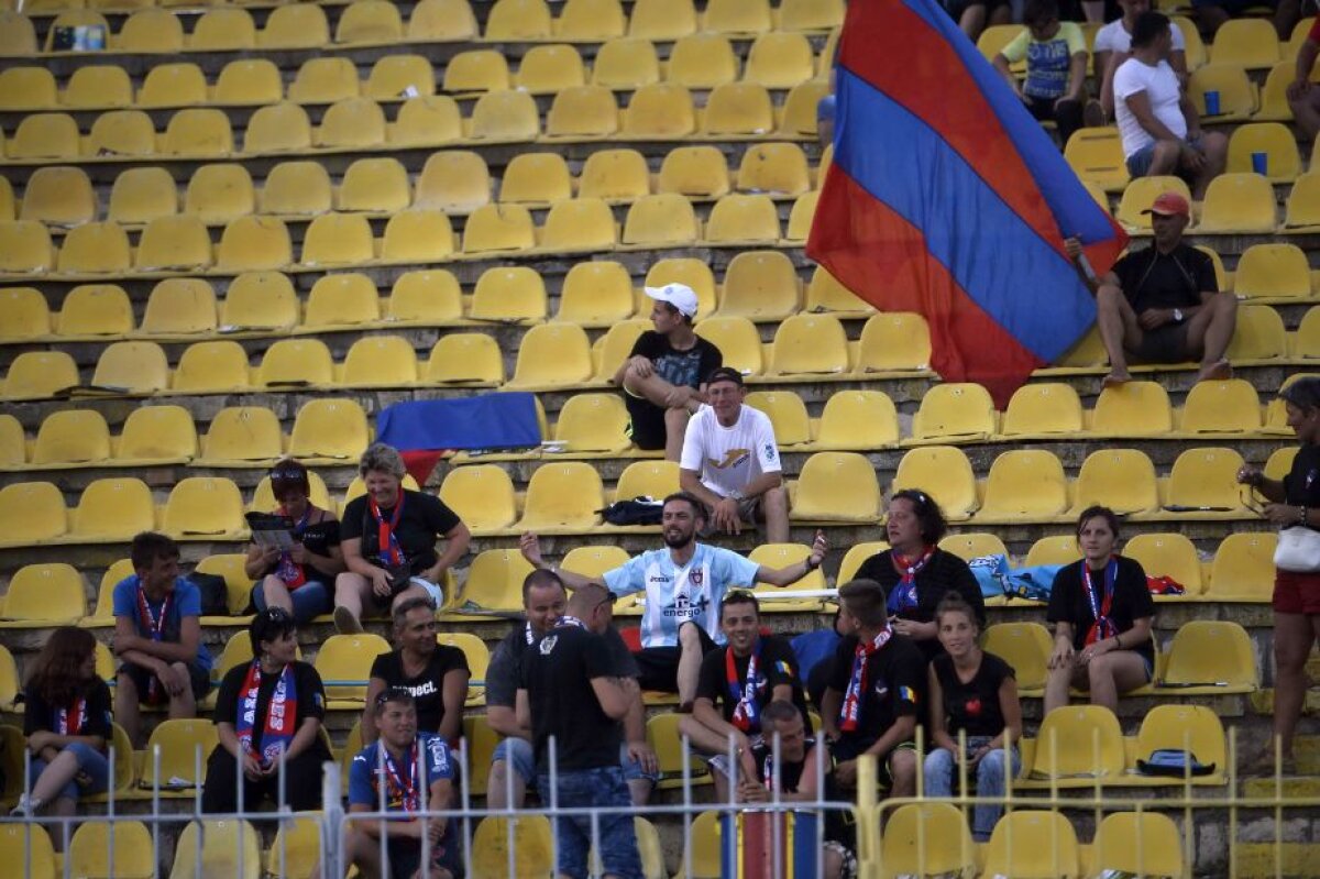 Constanţa stelistă » Peste 15.000 de spectatori au fost aseară la debutul oficial al lui Mirel Rădoi pe banca Stelei