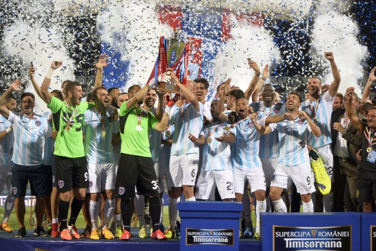 GALERIE FOTO A venit, a cîştigat şi pleacă. Petrescu a cîştigat Supercupa României cu ASA în faţa Stelei, scor 1-0