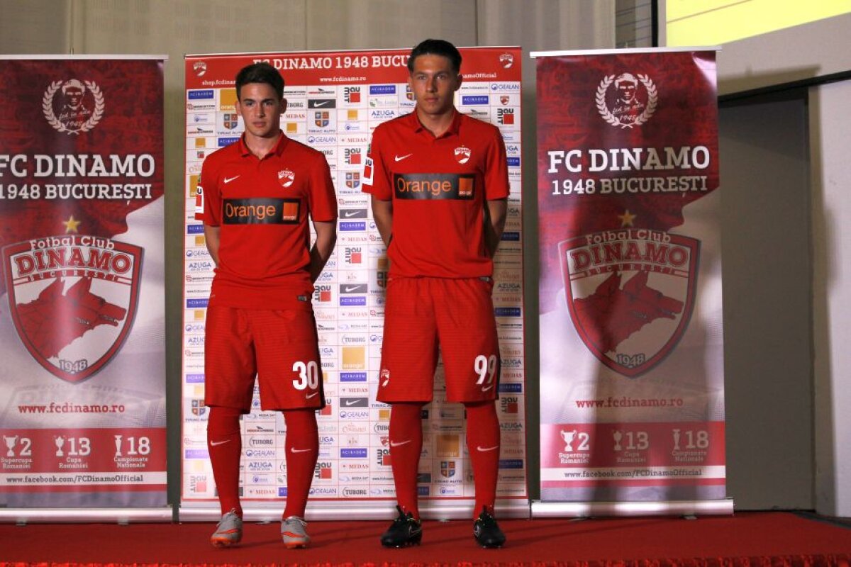 GALERIE FOTO  Dinamo și-a prezentat noile echipamente » Au fost concepute pe modelele promovate de Neymar și Ronaldo