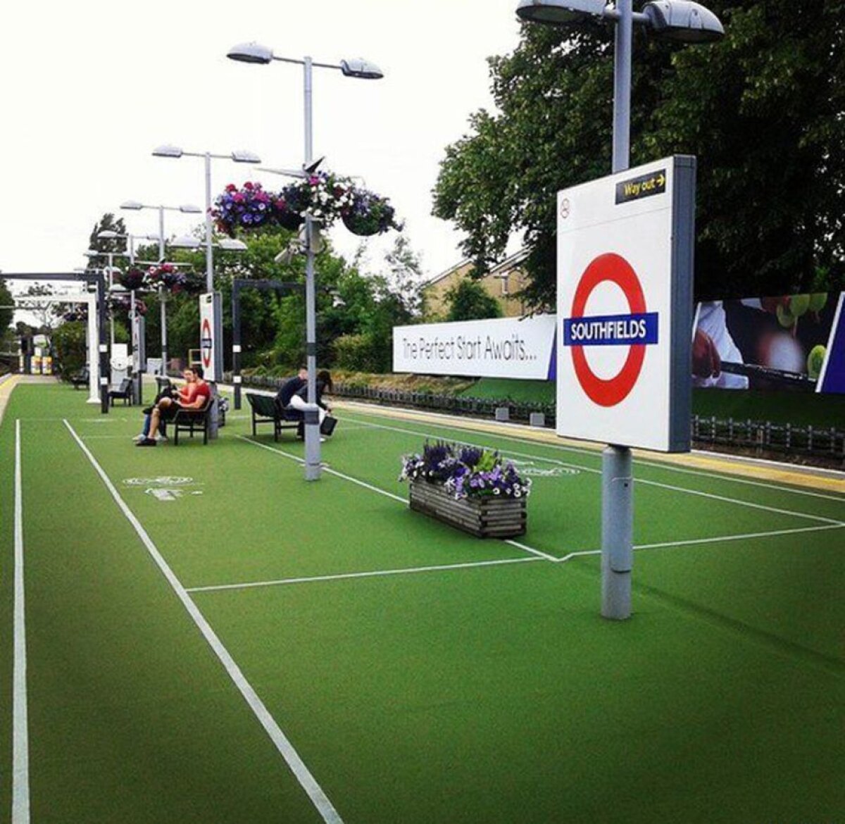 Tenis într-o grădină englezească » Tradiţia şi amabilitatea se îmbină cu armonia la Wimbledon