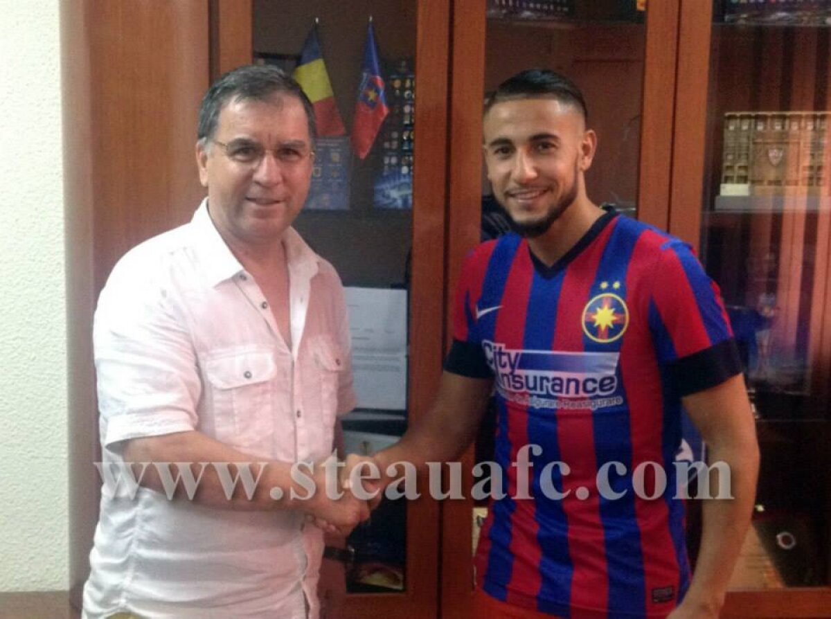 OFICIAL! Hamroun este jucătorul Stelei și a oferit primele declarații! În cît timp poate intra și cum se caracterizează 