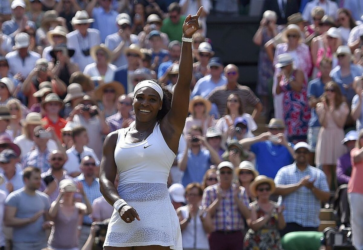 Her Majesty! Serena Williams a cîștigat al şaselea Wimbledon din carieră și este deținătoarea en-titre a tuturor trofeelor de Mare Șlem!