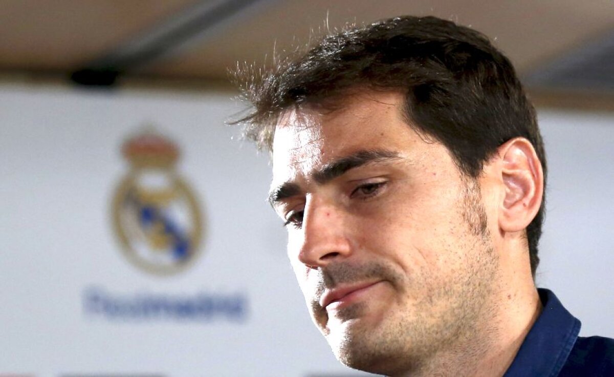 GALERIE FOTO Iker Casillas s-a despărțit în lacrimi de Real Madrid » Ce a declarat portarul înainte de transferul la Porto