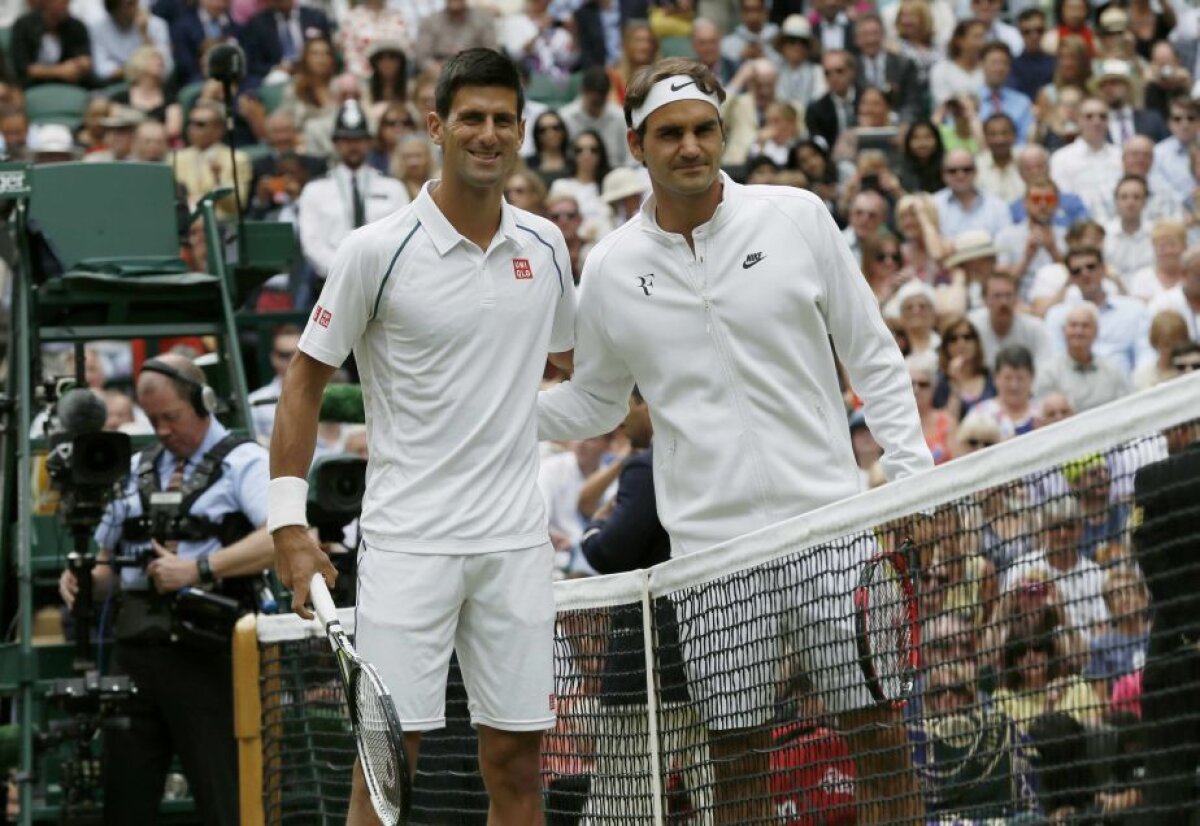 Finala fascinantă la Wimbledon: Novak Djokovici a cîștigat în patru seturi în fața lui Roger Federer!