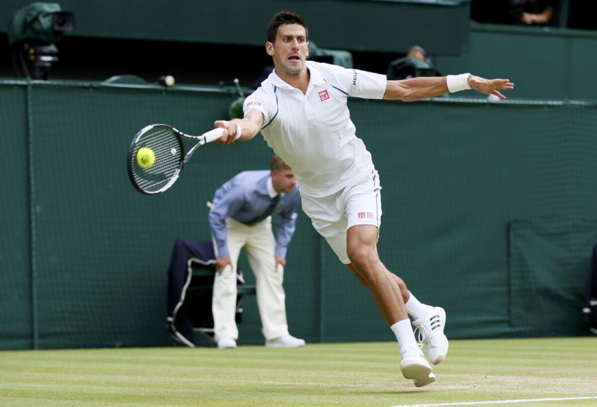 Finala fascinantă la Wimbledon: Novak Djokovici a cîștigat în patru seturi în fața lui Roger Federer!