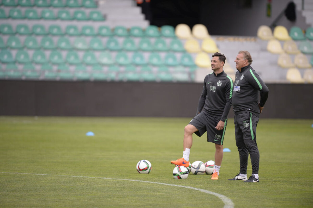 FOTO Antrenamentul oficial al Stelei » Cum pregătesc roș-albaștrii meciul cu Trencin