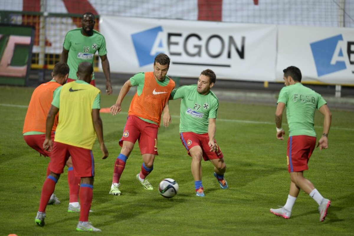 FOTO Trencin - Steaua 0-2 » Roș-albaștrii sînt cu un pas în turul III al UEFA Champions League