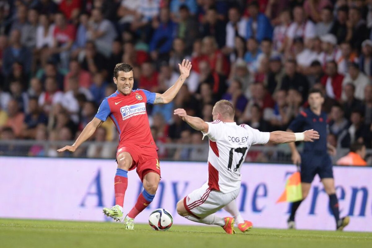 FOTO Trencin - Steaua 0-2 » Roș-albaștrii sînt cu un pas în turul III al UEFA Champions League