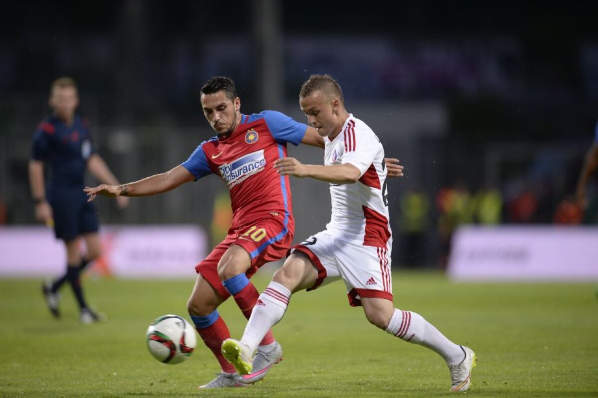 FOTO Trencin - Steaua 0-2 » Roș-albaștrii sînt cu un pas în turul III al UEFA Champions League