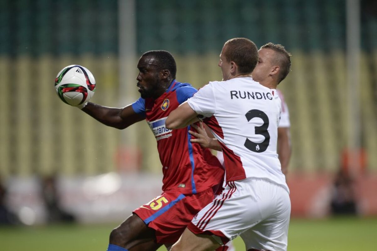 FOTO Trencin - Steaua 0-2 » Roș-albaștrii sînt cu un pas în turul III al UEFA Champions League