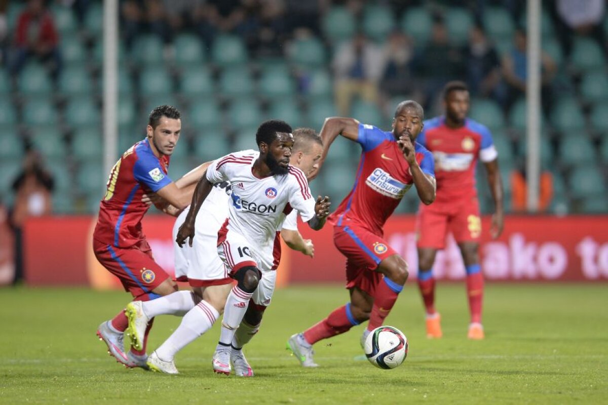 FOTO Trencin - Steaua 0-2 » Roș-albaștrii sînt cu un pas în turul III al UEFA Champions League