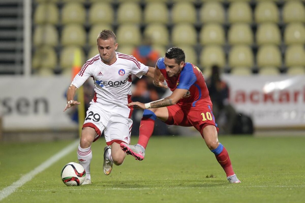 FOTO Trencin - Steaua 0-2 » Roș-albaștrii sînt cu un pas în turul III al UEFA Champions League