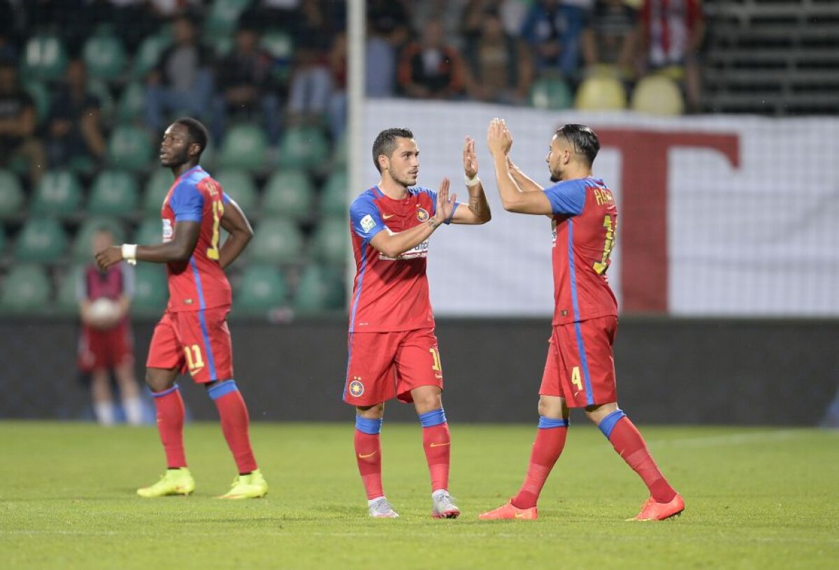 FOTO Trencin - Steaua 0-2 » Roș-albaștrii sînt cu un pas în turul III al UEFA Champions League