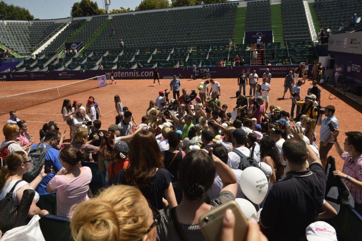 GALERIE FOTO Simona Halep a participat la Kids Day: "Voi continua alături de Darren Cahill"