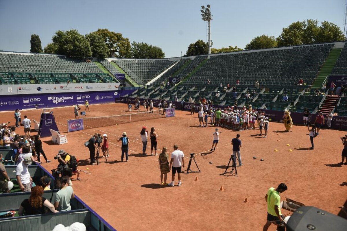 GALERIE FOTO Simona Halep a participat la Kids Day: "Voi continua alături de Darren Cahill"