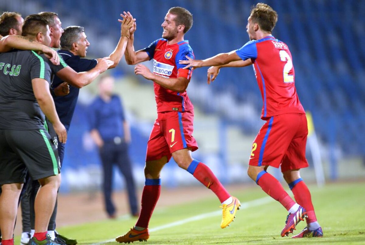 VIDEO+FOTO 7 taie tot! Steaua a cîştigat aseară cu Pandurii, 3-0, fix cum o făcuse în faţa lui Trencin