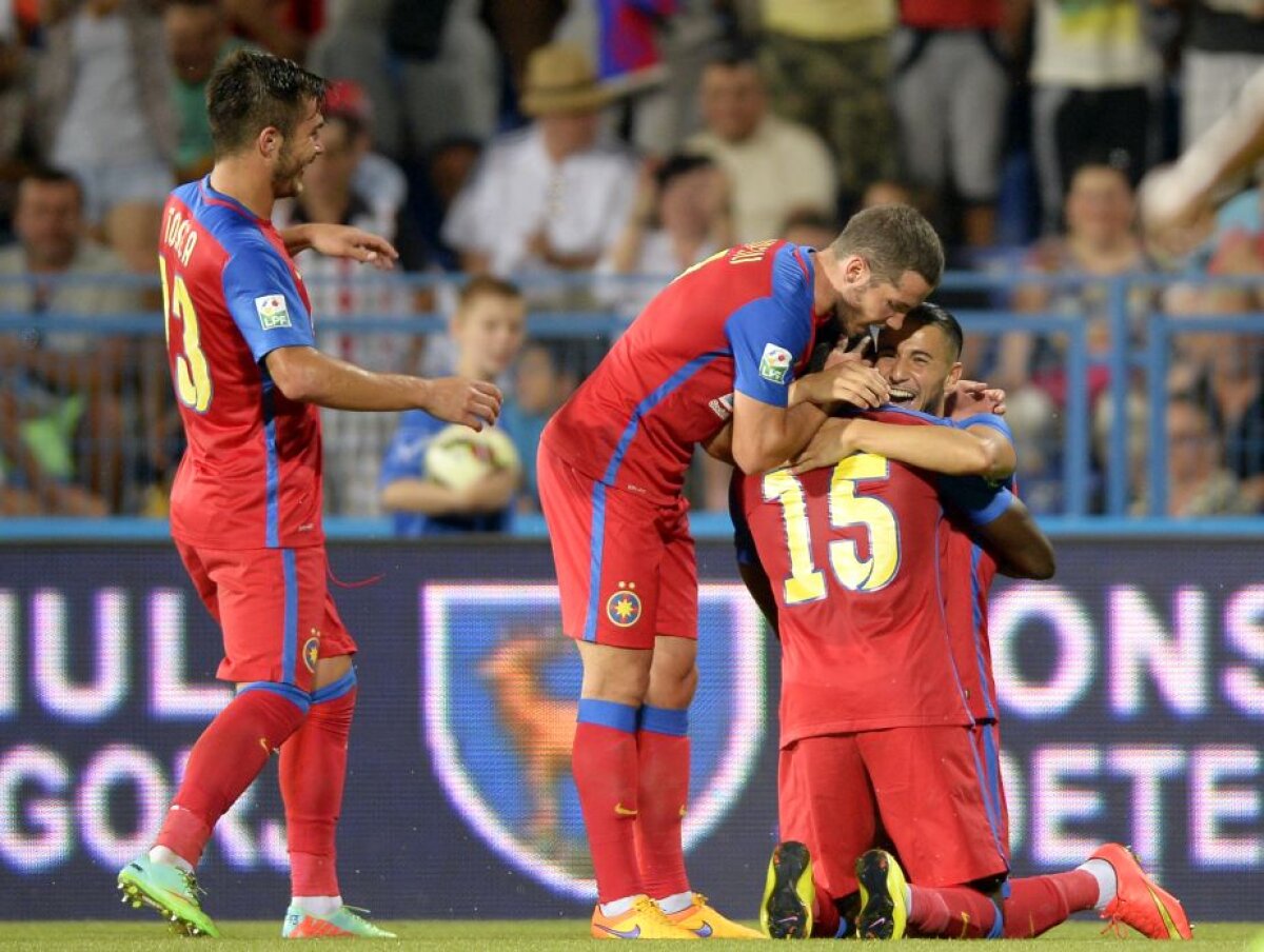 VIDEO+FOTO 7 taie tot! Steaua a cîştigat aseară cu Pandurii, 3-0, fix cum o făcuse în faţa lui Trencin