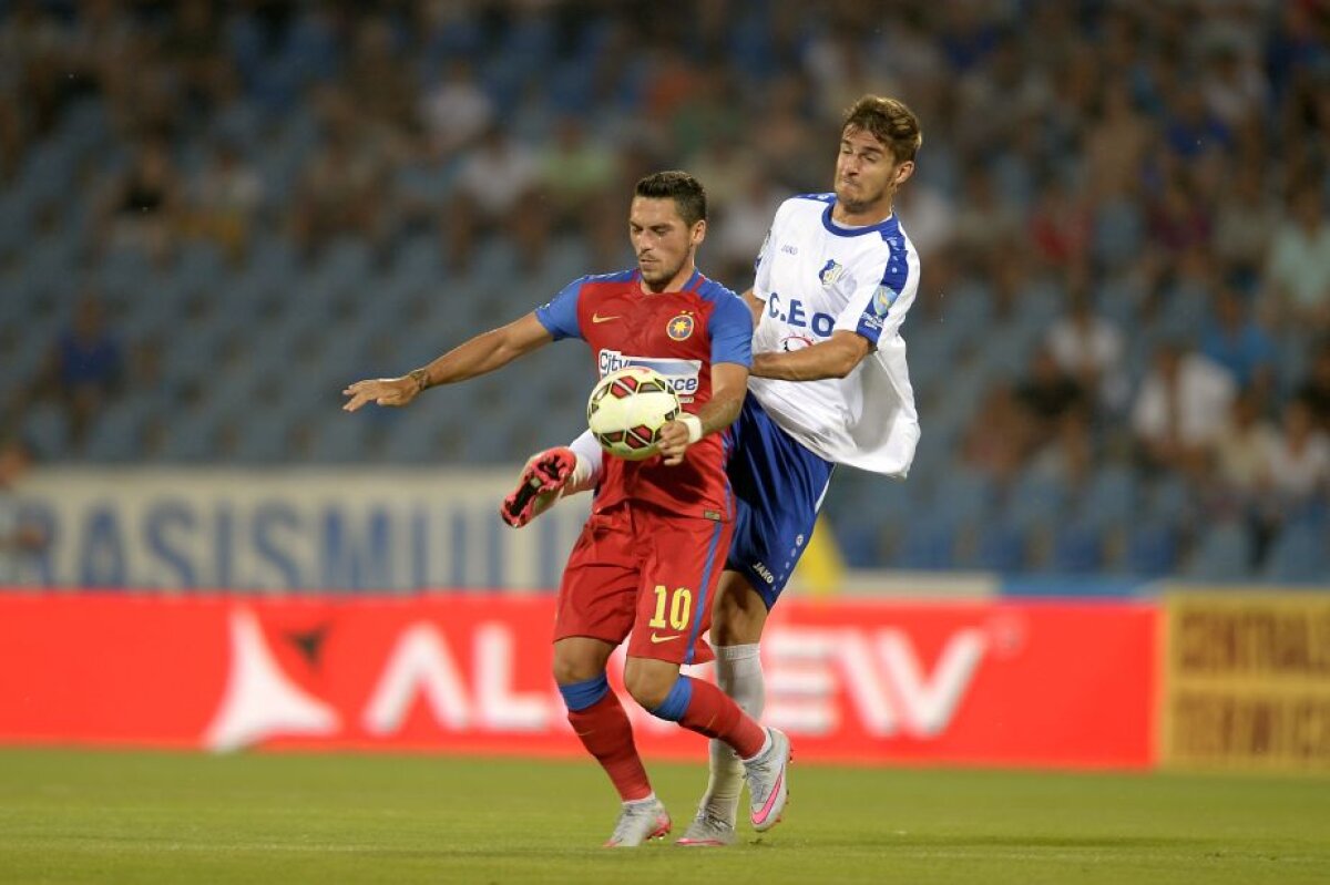 VIDEO+FOTO 7 taie tot! Steaua a cîştigat aseară cu Pandurii, 3-0, fix cum o făcuse în faţa lui Trencin