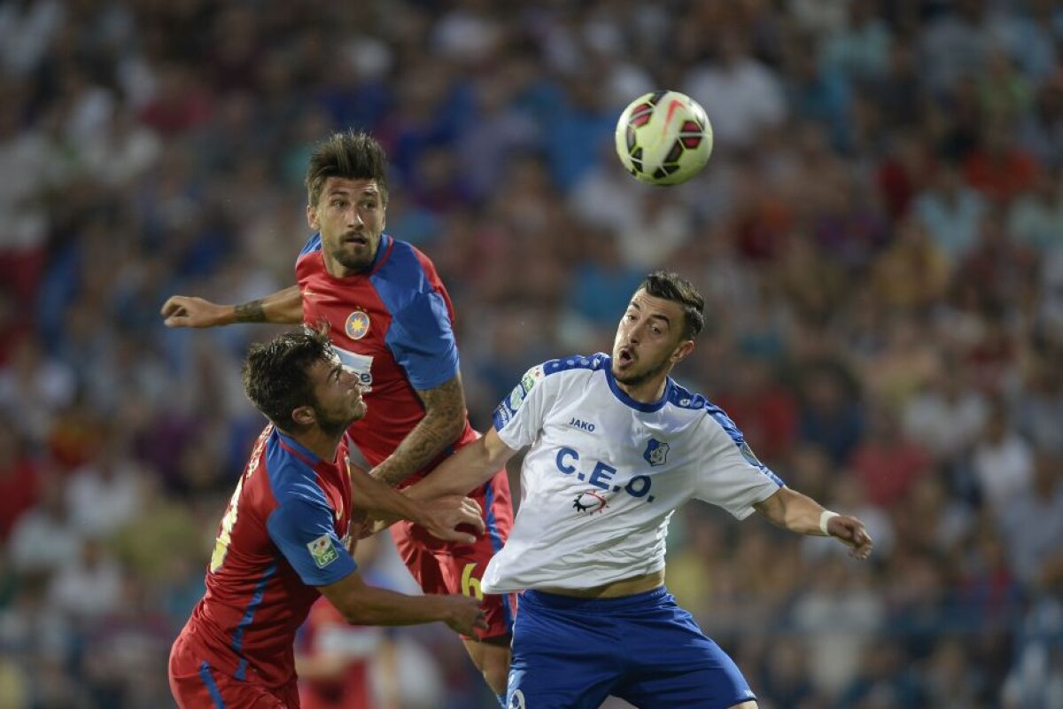 VIDEO+FOTO 7 taie tot! Steaua a cîştigat aseară cu Pandurii, 3-0, fix cum o făcuse în faţa lui Trencin