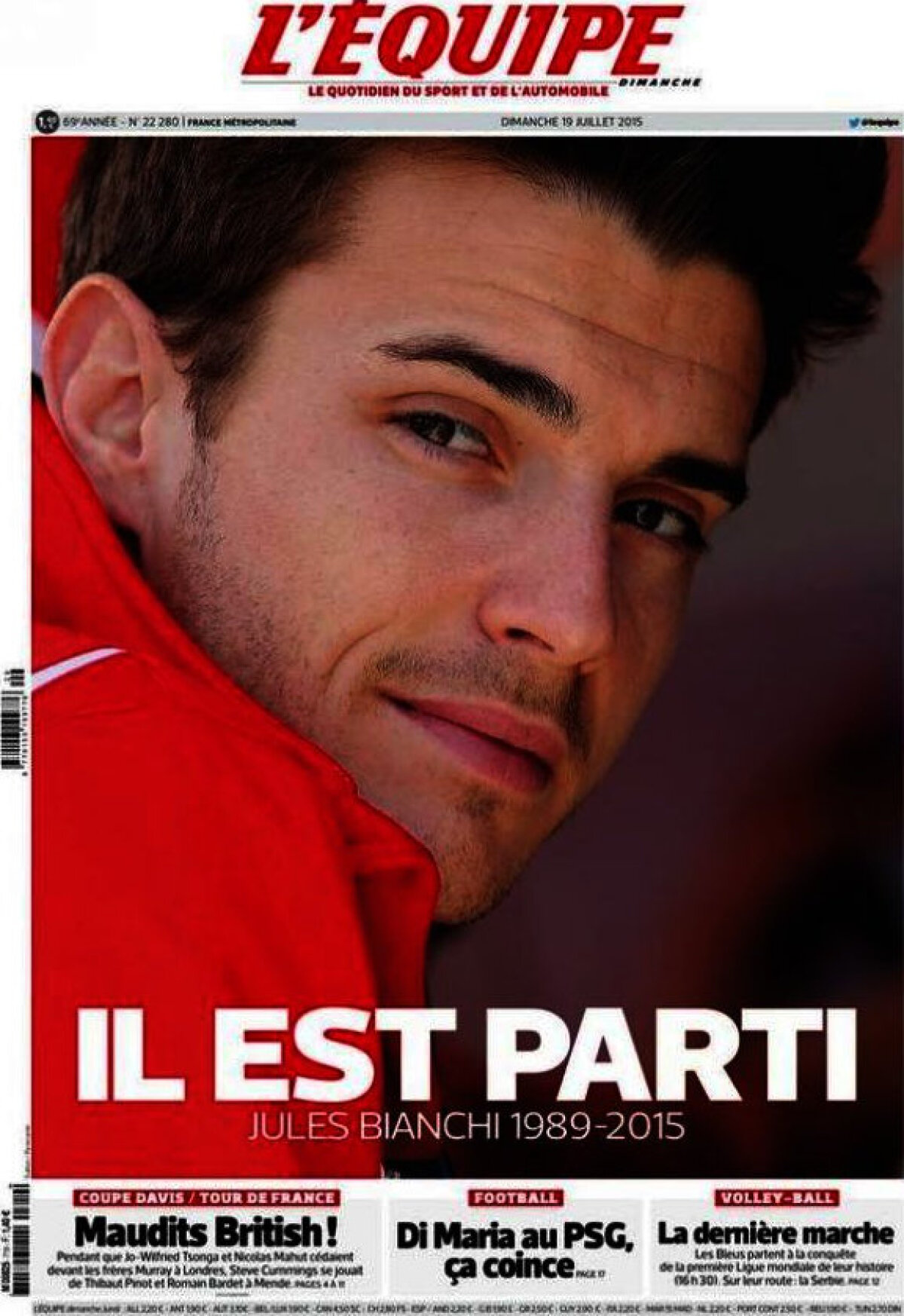 Ce scriu azi ziarele de sport din lume (19 iulie 2015)