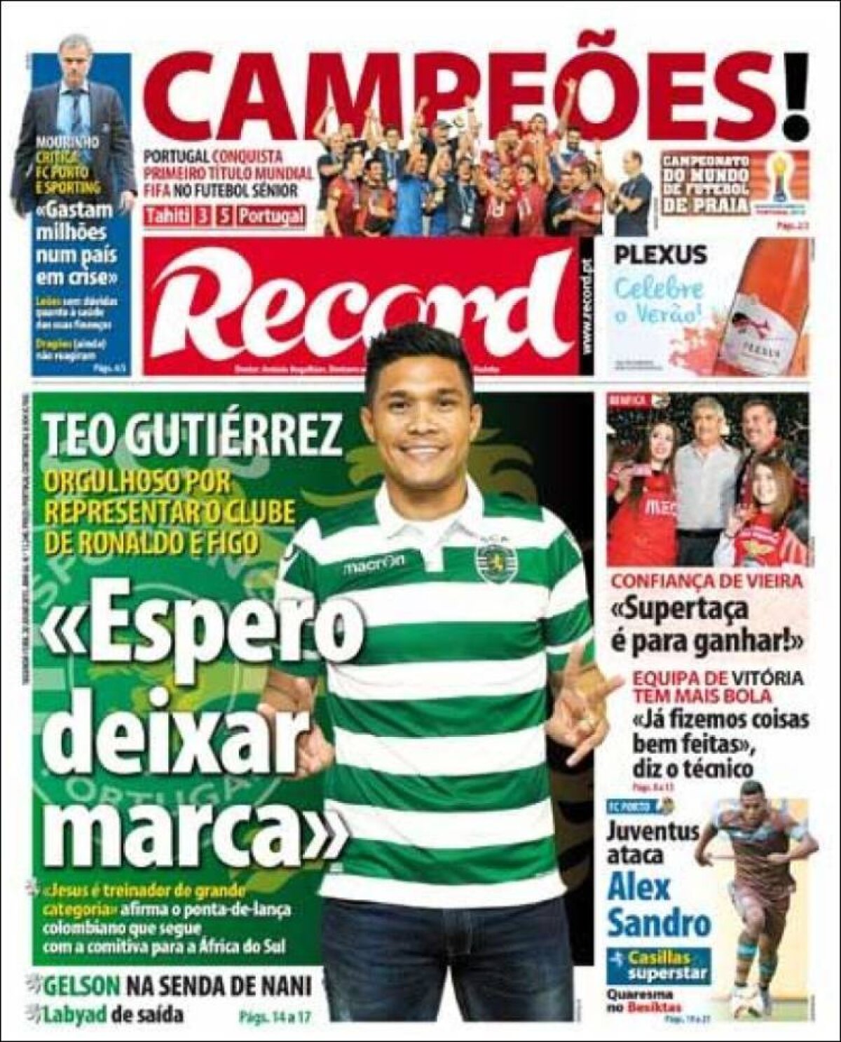 Ce scriu azi ziarele de sport din lume (20 iulie 2015)