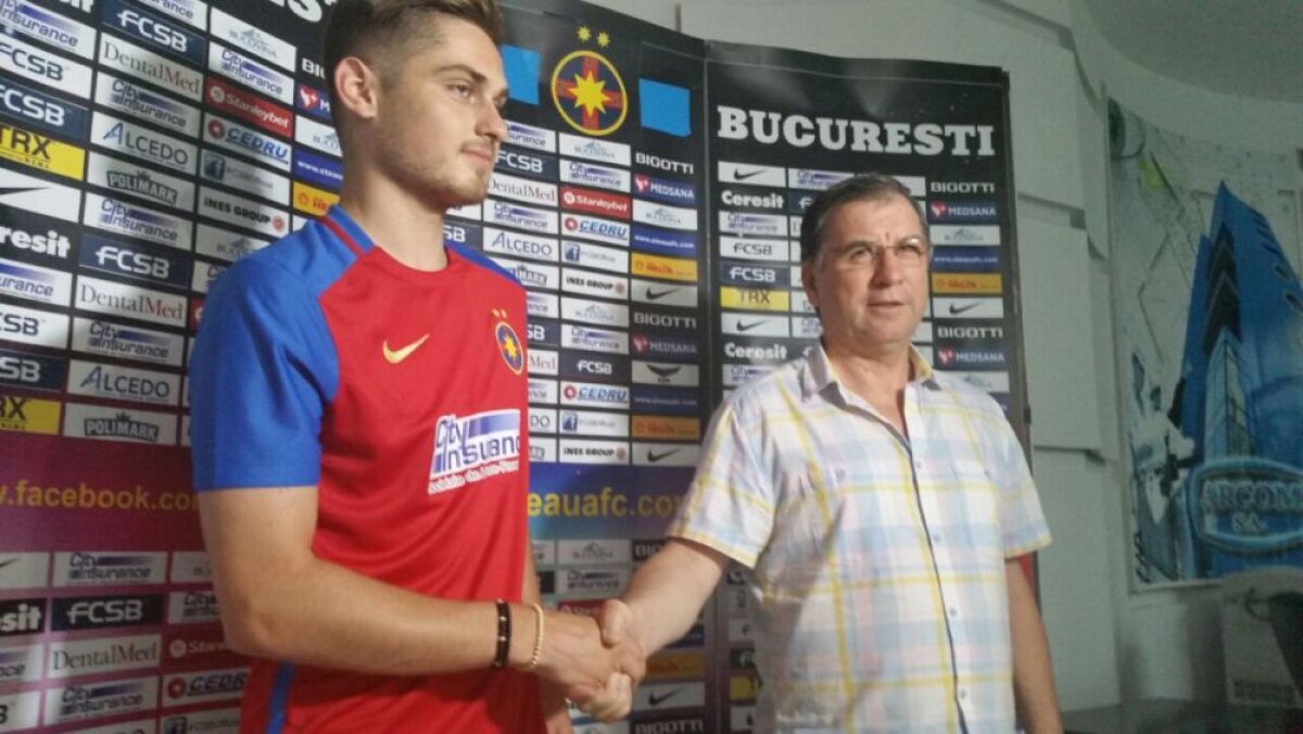 Cătălin Carp a fost prezentat la Steaua! Ce număr va purta + prima declarație 