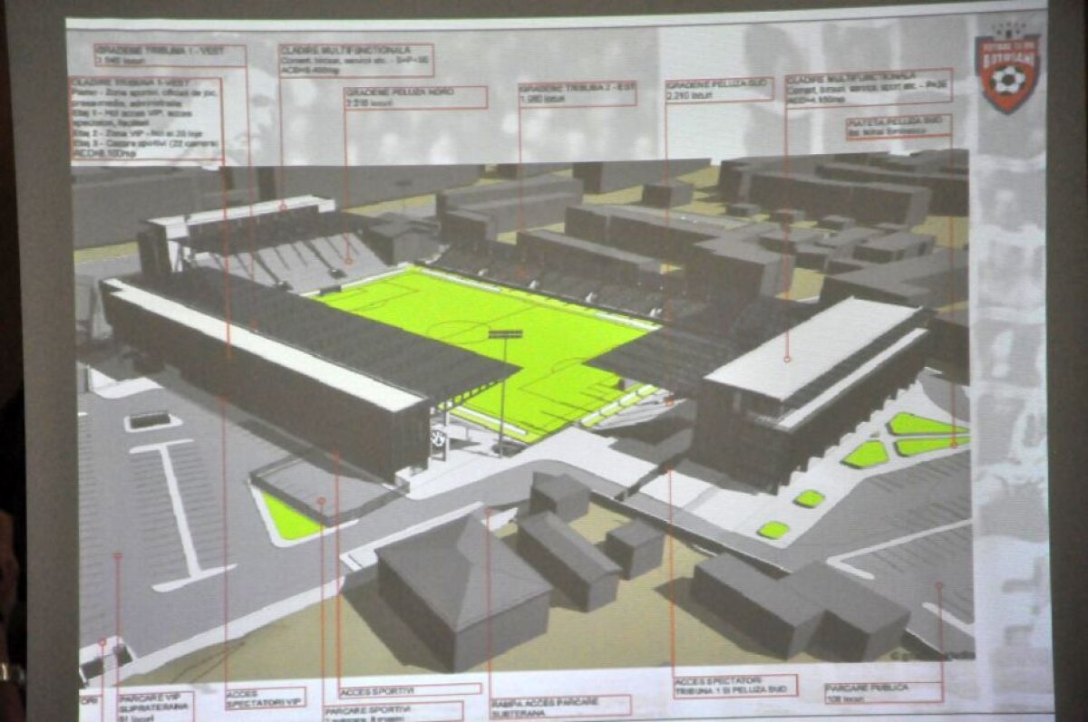 GALERIE FOTO Încă o arenă modernă va răsări în Liga 1! Ce echipă își face un superstadion și cum va arăta