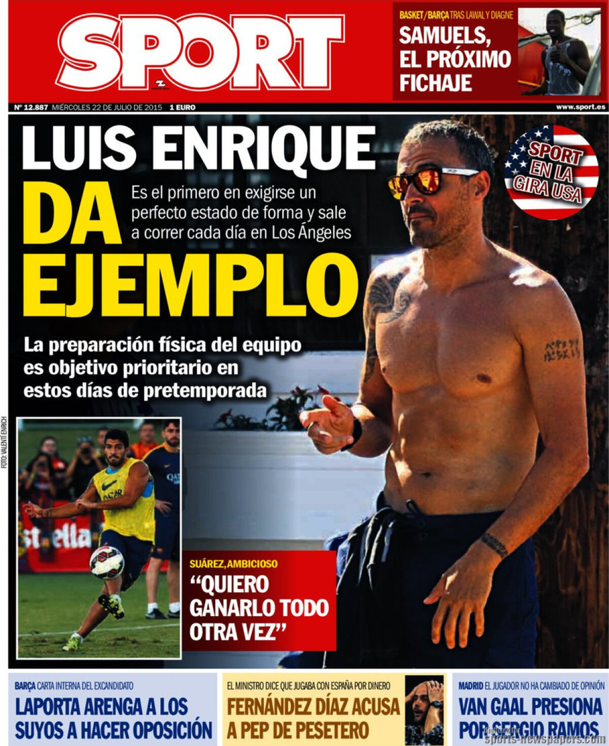 Ce scriu azi ziarele de sport din lume (22 iulie 2015)