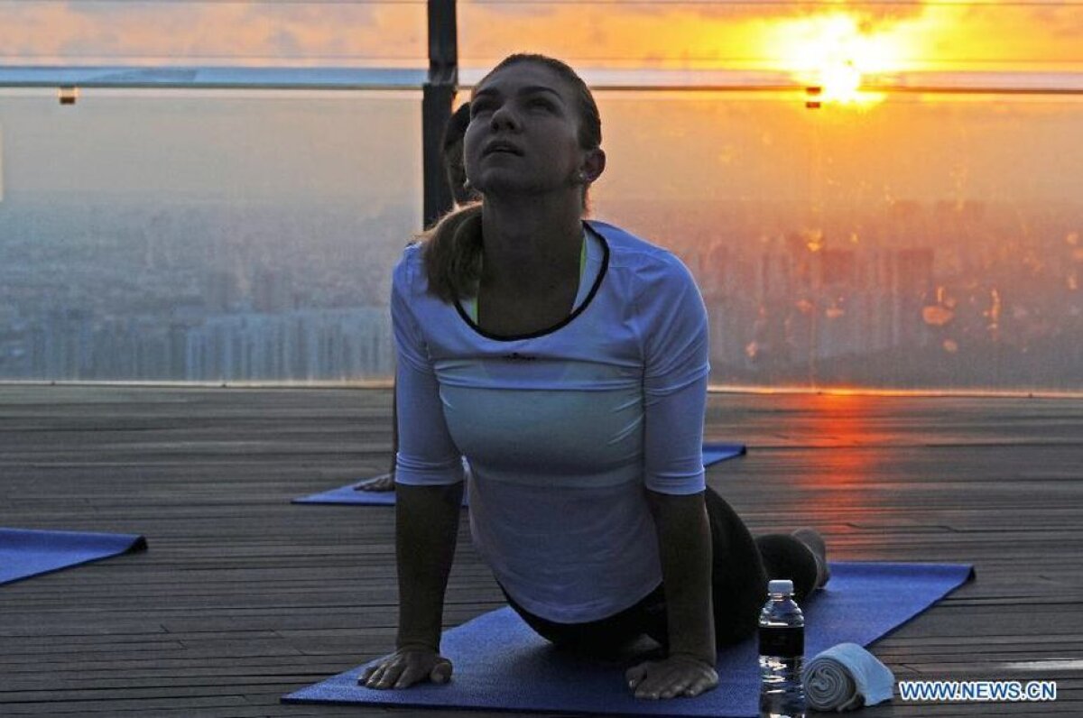 VIDEO + FOTO Simona Halep, invitată să promoveze Turneul Campioanelor! Cum s-a relaxat numărul 3 WTA