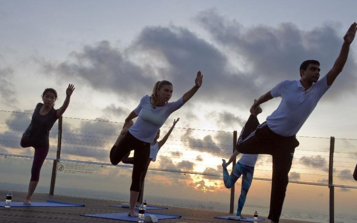 VIDEO + FOTO Simona Halep, invitată să promoveze Turneul Campioanelor! Cum s-a relaxat numărul 3 WTA